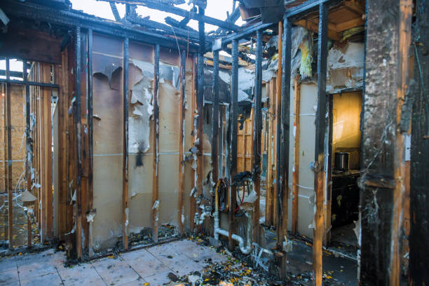 Professional Fire Damage Assessment technician working in Gettysburg, PA